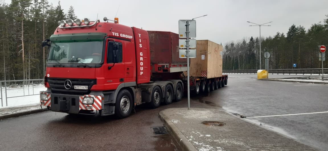 Transportation of oversized equipment to Orenburg Region