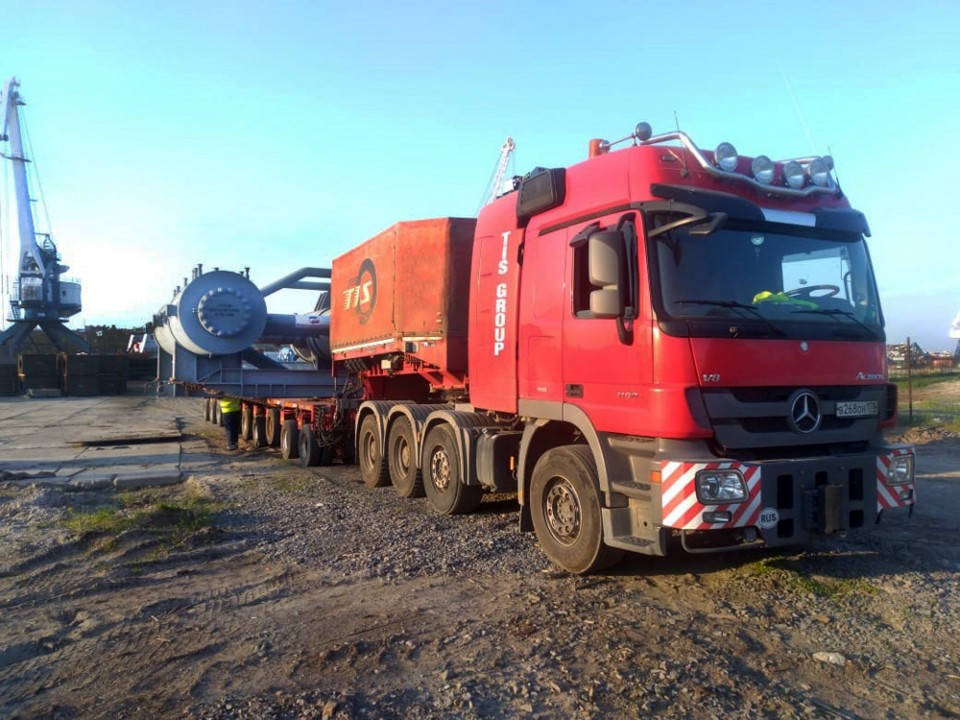 Transportation of oversized equipment to Smolensk Region