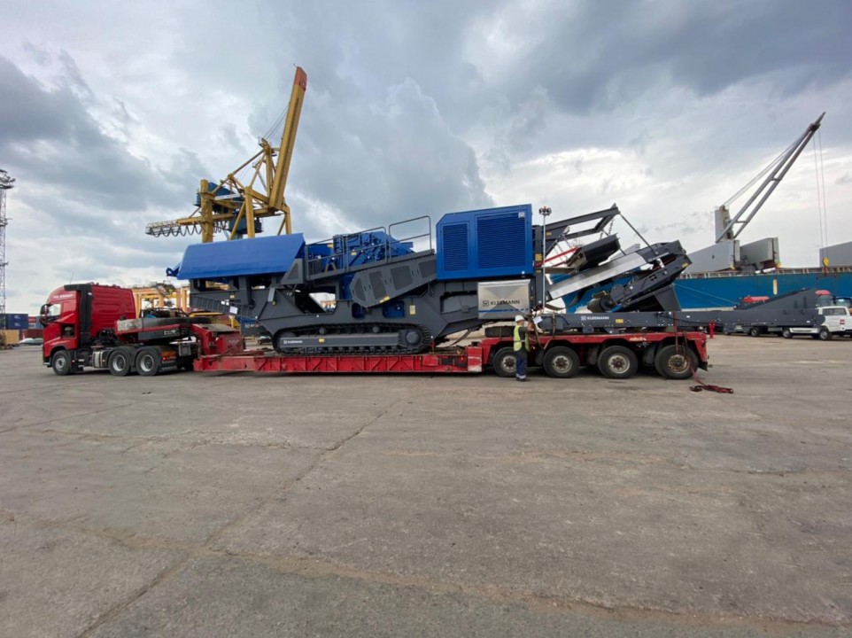 Transportation of oversized equipment to Tula Region
