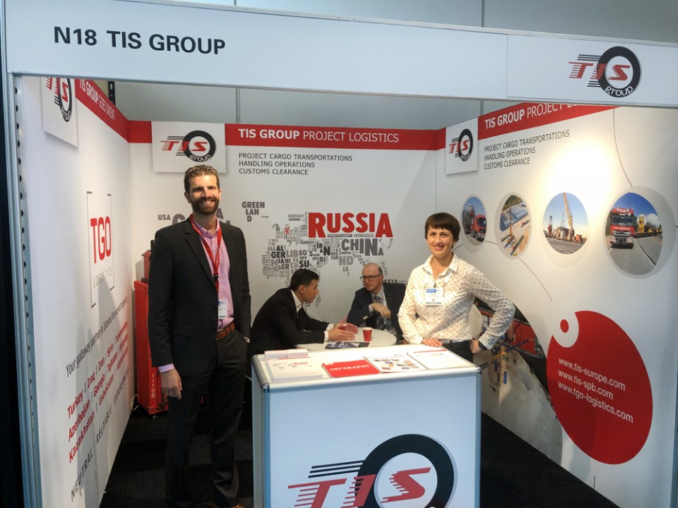 TIS Group took part in the International Exhibition "Breakbulk Europe 2019”