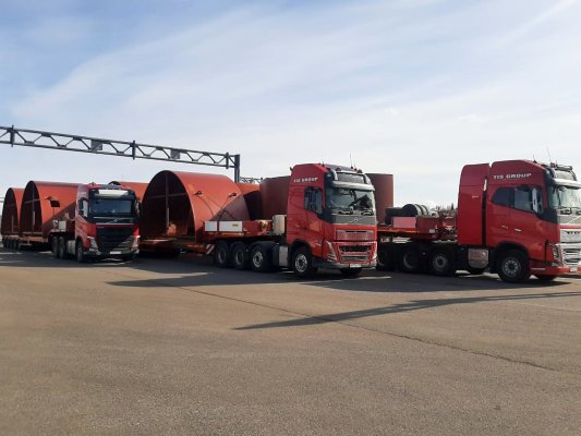 DELIVERY OF OVERWEIGHT EQUIPMENT TO KALUGA REGION 0