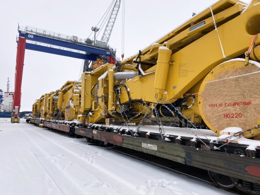Railroad transportation of oversized cargoes 0