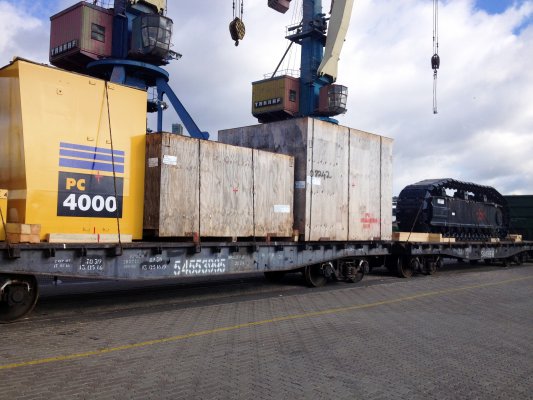 Railroad transportation of oversized cargoes 3